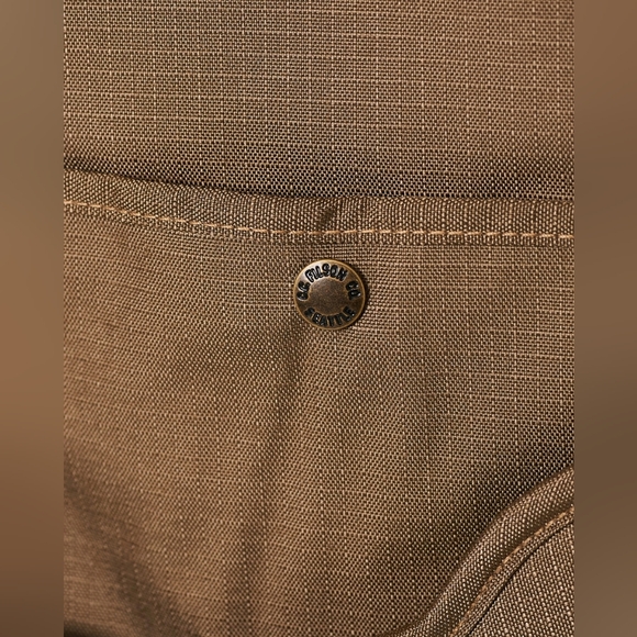 Filson Ripstop Nylon Pullman Duffle and Backpack | Tan - Picture 10 of 11